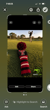 Image 1 of TEXAS TECH Red Raiders Custom Handknit Golf Club Cover football College fan GIFT