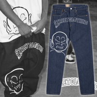 Image 1 of STREET GOON INDIGO JEANS