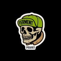 PRIORY - FERMENT SKULL STICKER