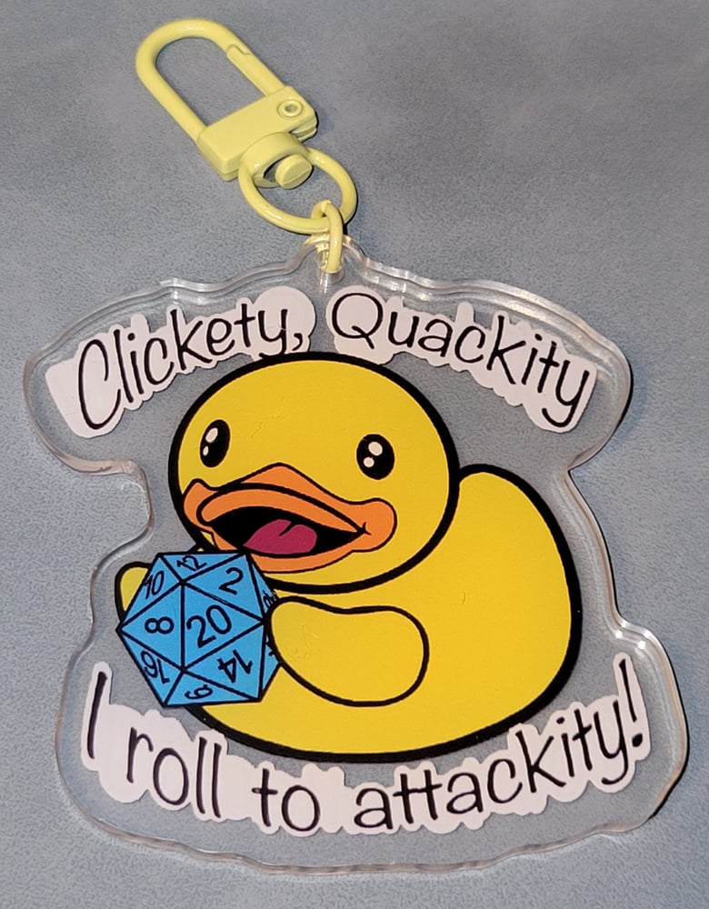 Image of Quack Attack Keychain