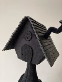 Image 2 of Skinny Baba Yaga House Folk Doll 