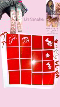 Image 1 of Custom 💖 Airbrush Stencils #4