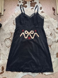 Image 1 of slip dress with bow