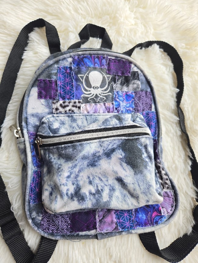 DDD patchwork backpack