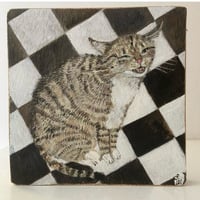 Image 7 of Pet portrait on wood -single pet 