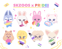 Image 1 of SKZOO PRIDE STICKERS