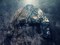 Image 1 of Deconstructed Oversized Flight Jacket