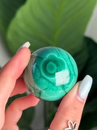 Image 5 of HIGH QUALITY MALACHITE SPHERE E