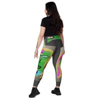 Image 5 of ToNY CaMM "Her" Crossover leggings with pockets