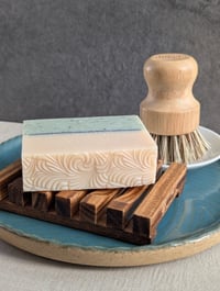 Image 3 of Seacliff Bar - Beachwood/Moss Soap