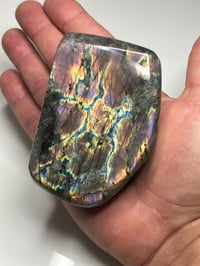 Image 8 of Purple Labradorite Freeform | Madagascar #3028