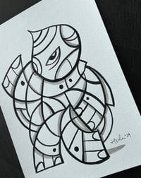 Image 2 of Ink & Brush Sketch Z