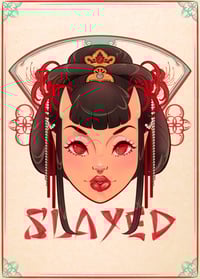 Image 2 of She slayed Print