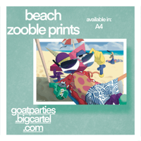 Image of Beach Zooble Prints