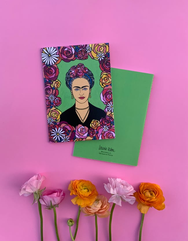 Carnet A5 Frida graphique