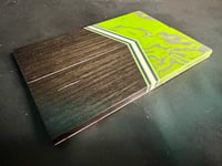 Image 3 of Burl G10 & Bog Oak Segmented Knife Scales