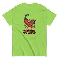 Image 1 of Unisex classic tee, Spicy Peppers T-Shirt | Funny Chili Pepper Graphic Tee