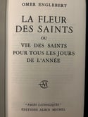 La Fleur des Saints, leurs prénoms et leurs histoires, Éd. Speciale, 1959 