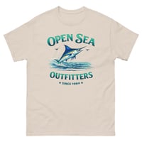 Image 3 of Open Sea Outfitters T-Shirt  Ocean Fishing Coastal Graphic Tee