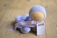 NEW!!  Light lilac Basic Bonnet + Wrap + Fluff