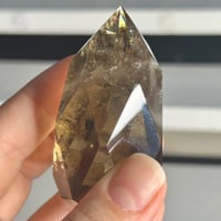 Image 5 of Smoky Quartz Faceted Flame (22A)