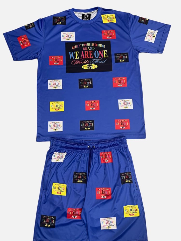 Image of WORLD FINEST  SUBLIMATION SHORT SET