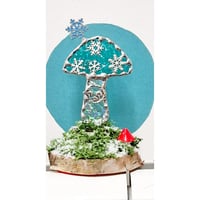 Image 3 of Freestanding Christmas Toadstool 