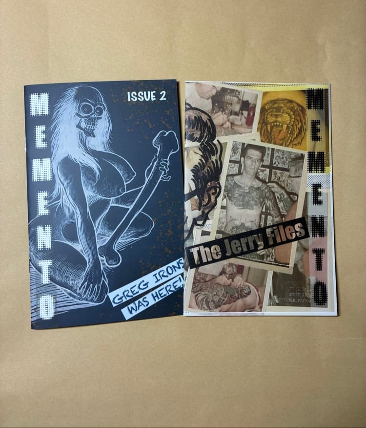 ISSUE 1 & 2: MEMENTO zines