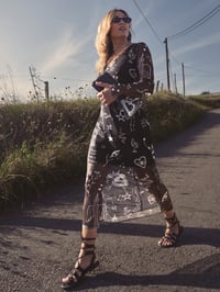 Image 4 of VESTIDO LARGO TUL POEMAS 