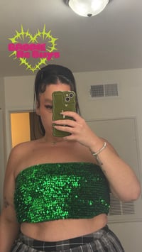 Glitzy Green