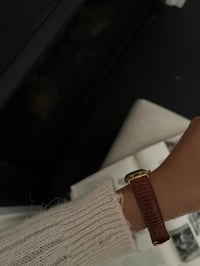 Image 4 of AUTHENTIC Vintage Horsebit GUCCI Brown leather Watch ✨🏇🏻