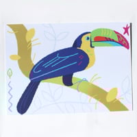 Toucan Postcard Print