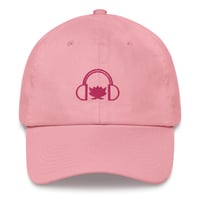 Pink Lotus Dad Hat