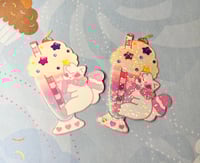 Kitty Float Stickers