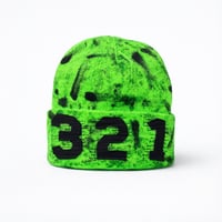 Green Graffiti Beanie