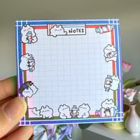 Image 1 of White Rabbit Memo Pad