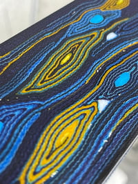 Image 2 of Starry Night by Mikie w/ Aluminum , Brass