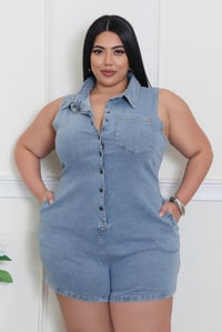 Image 2 of Plus Skyline Spark Romper 