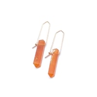 Image 2 of Carnelian Earrings 
