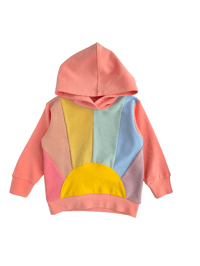 Image 1 of Rise + Shine Hoodie - Peach