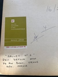 Image 4 of Photographie « Ballet » Paul Defour 