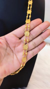 Image 2 of Laxmini- Goddess Laxmi Long Coin/Paisa Mala/Necklace
