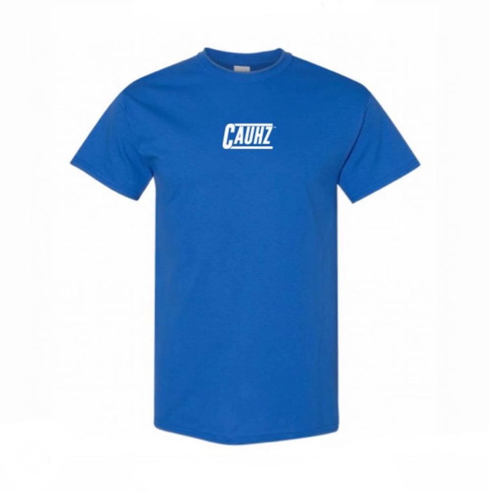 Image of Cauhz™️ Royal Blue Box Logo Tee