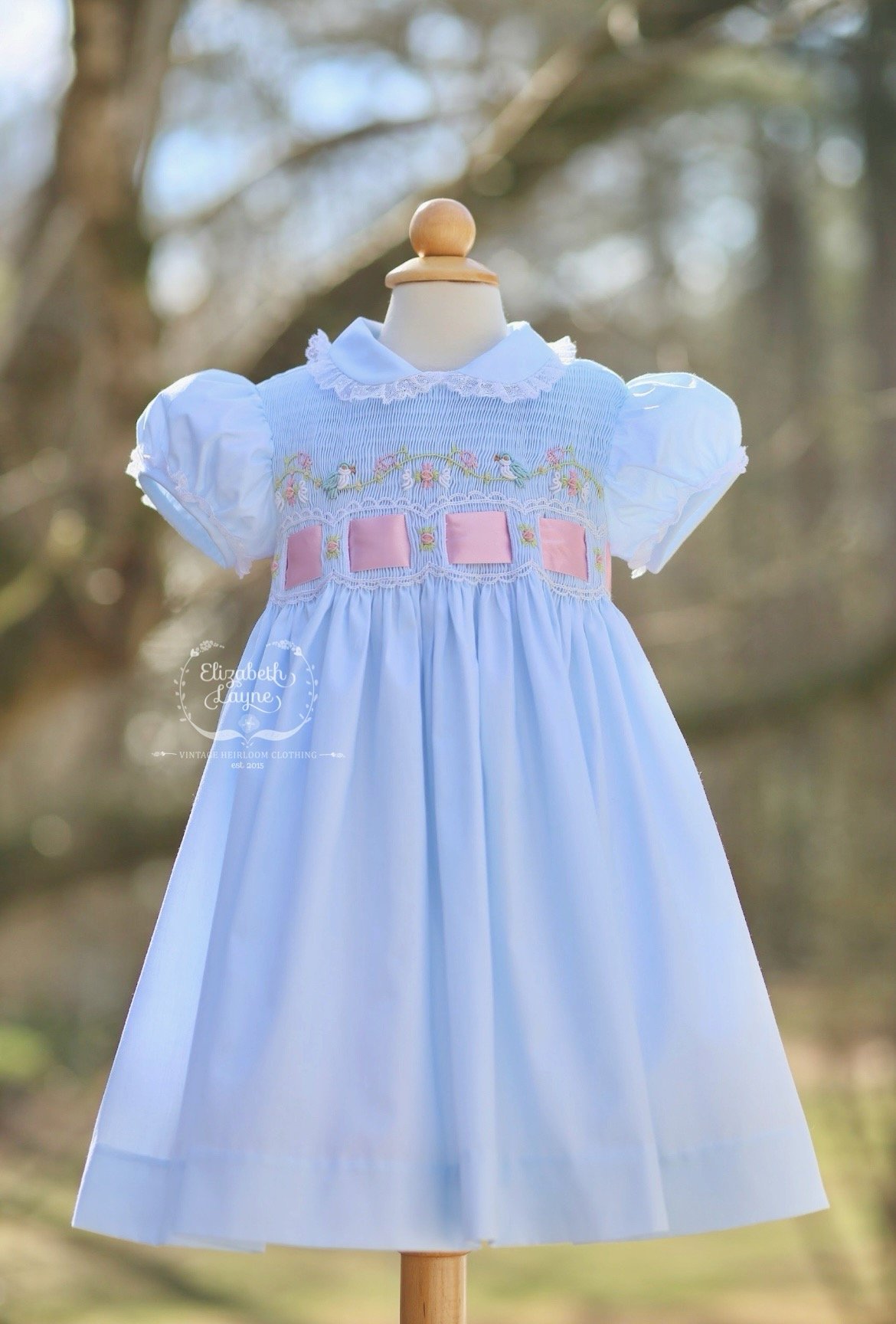 ELH x Manolitas Blue Bird Collection | Elizabeth Layne Heirloom ELH x Manolitas Blue Bird Collection | Elizabeth Layne Heirloom
