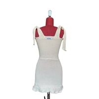 Image 4 of Upcycled Patchwork Knit Mini Dress – One of a Kind
