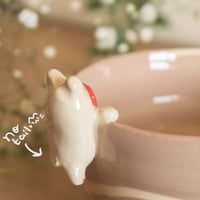 Image 3 of 'Nerdy Kitty Cat' Bowl