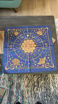 Image 2 of CLA Moon Oracle Tarot Card Mat