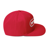 Image 2 of Riff Cult Snapback Hat Red