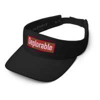 Image 6 of Deplorable MAGA Trump - Visor from PatriotsCo.com