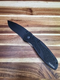 Image 1 of Kershaw Blur Folding Knife 3.38" 14C28N Steel Blade Aluminum/Trac-Tec Handle